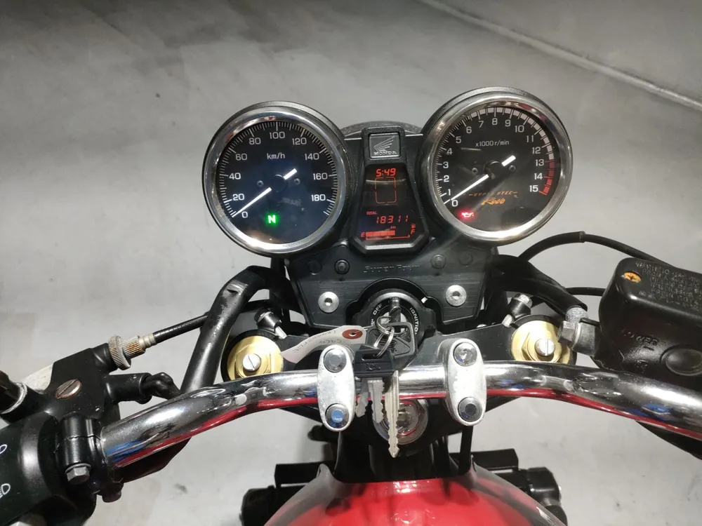 Honda CB400SB 2014, white / red, фото 5