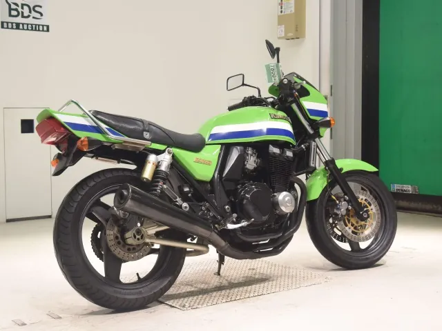 Kawasaki ZRX400-II 1994, зелёный, фото 5