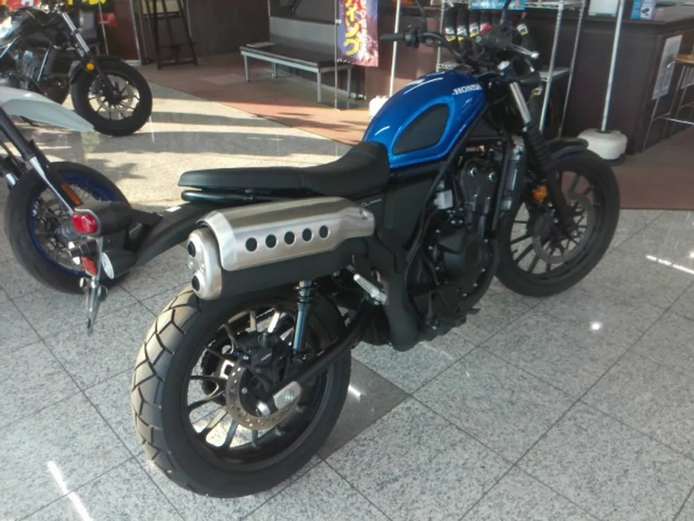 Honda CL500 2024, blue m, фото 4