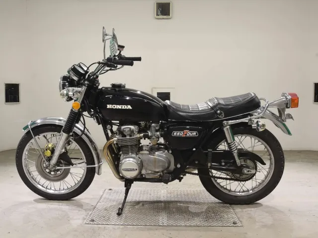 Honda Cb550 1974, чёрный, фото 2