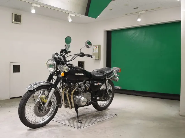 Honda Cb550 1974, чёрный, фото 4