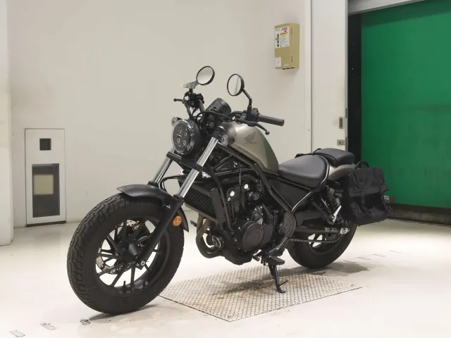 Honda Rebel 500 2020, matt gun, фото 4