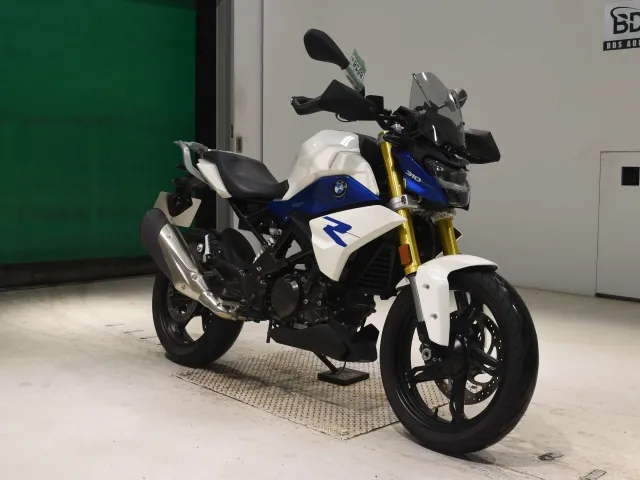 BMW G310R 2021, white | blue, фото 3