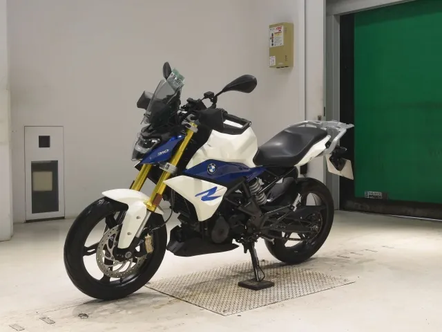 BMW G310R 2021, white | blue, фото 4