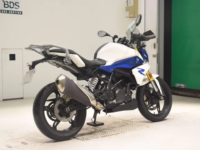 BMW G310R 2021, white | blue, фото 5