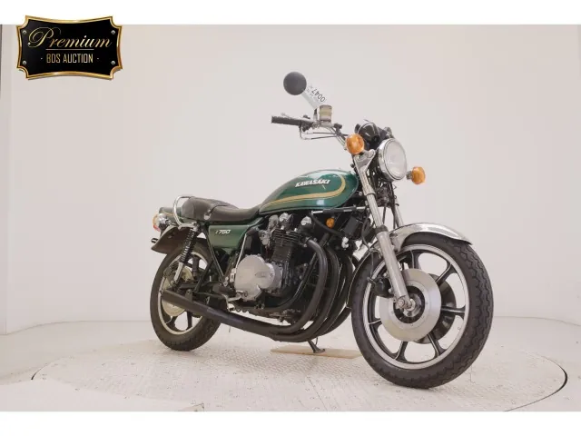 Kawasaki Z750D1 1978, зелёный, фото 3