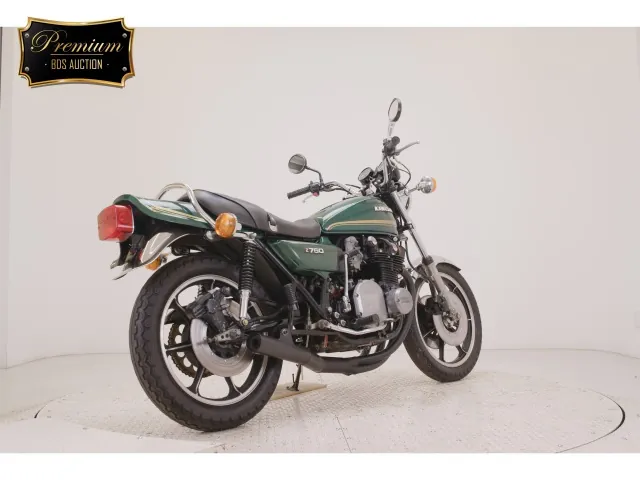 Kawasaki Z750D1 1978, зелёный, фото 5