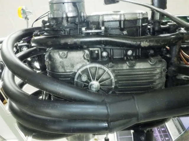 Kawasaki Z750D1 1978, зелёный, фото 7