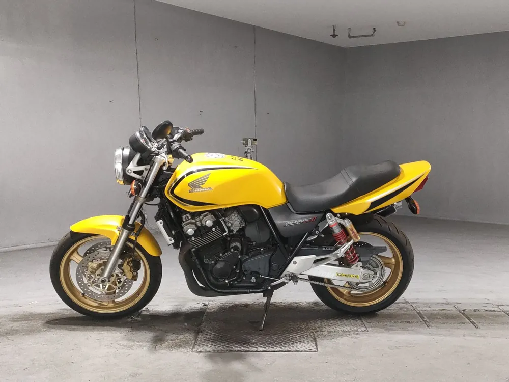 Honda CB400N 2002, жёлтый, фото 2