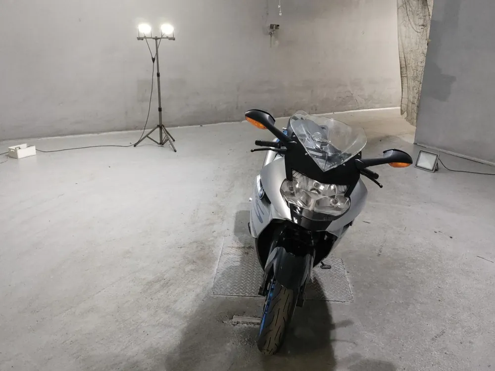 BMW K1200S 2008, silver / blue, фото 3
