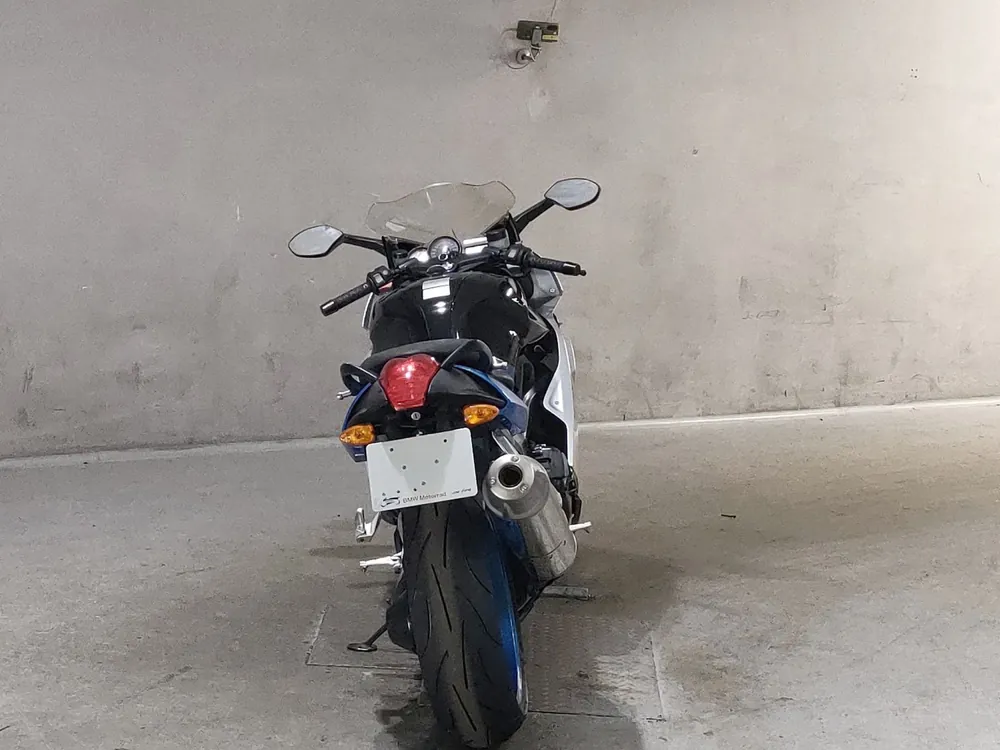 BMW K1200S 2008, silver / blue, фото 4