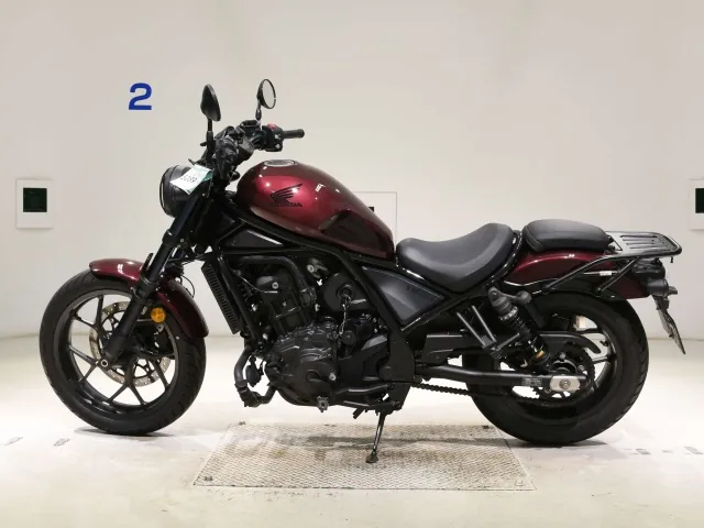 Honda Rebel 2021, бордовый, фото 2