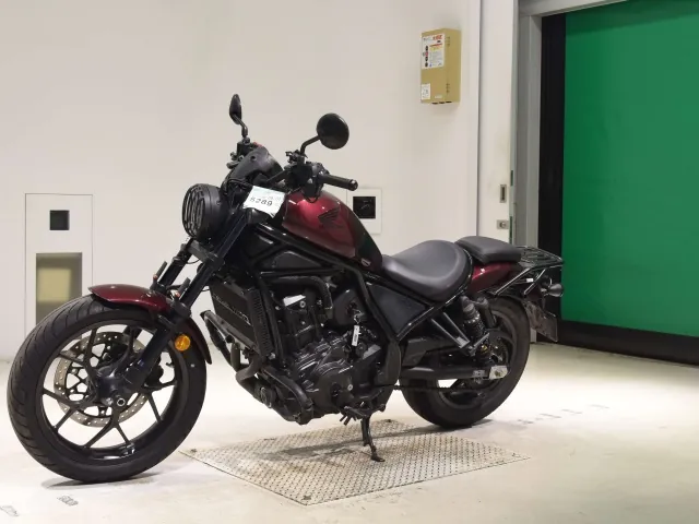 Honda Rebel 2021, бордовый, фото 4
