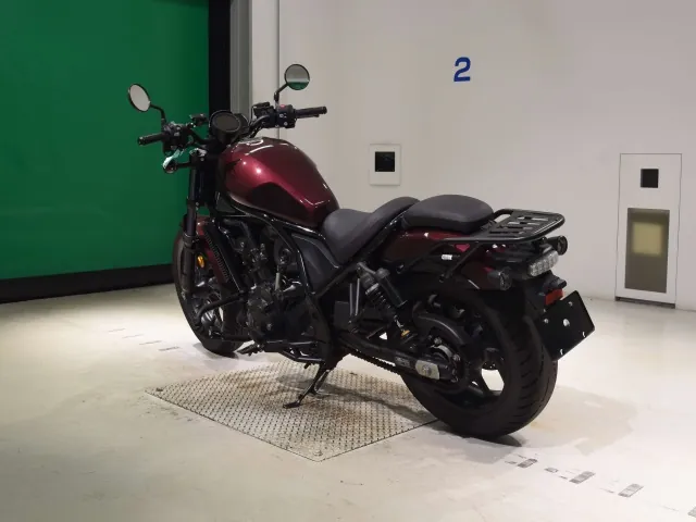 Honda Rebel 2021, бордовый, фото 6