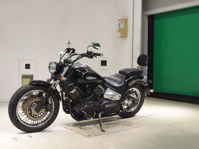 Yamaha Dragstar 1100 2006, чёрный, фото 4