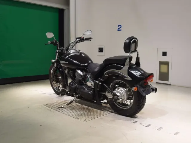Yamaha Dragstar 1100 2006, чёрный, фото 6