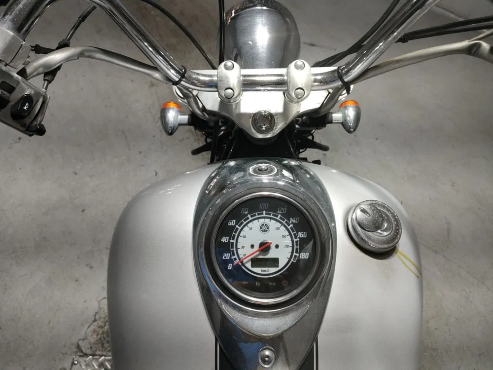 Yamaha Dragstar 1100 2002, серебристый, фото 5