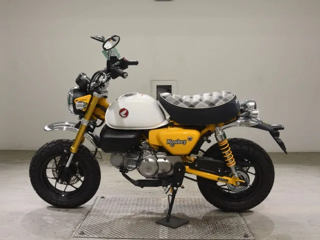 Honda Monkey 125, white | yellow, фото 2