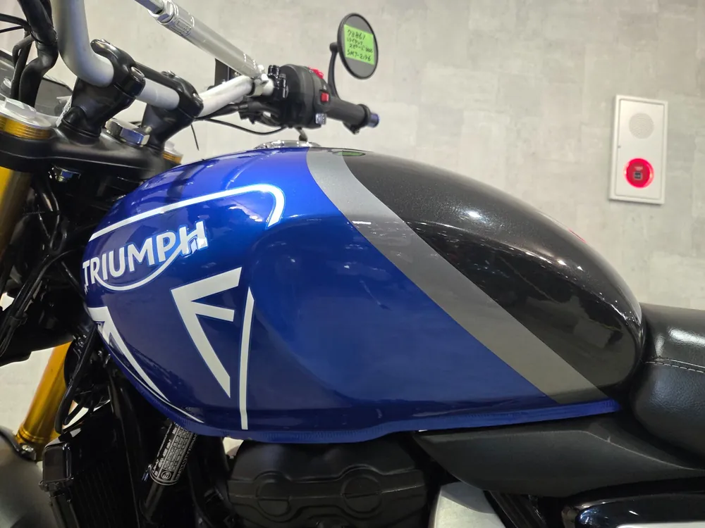 Triumph Speed 400 2024, синий, фото 13