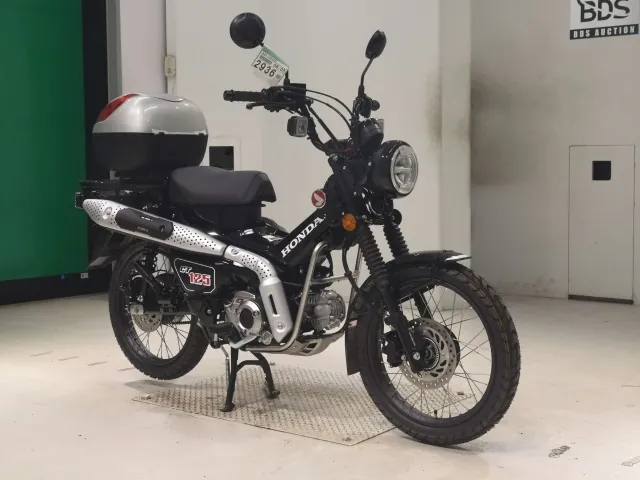 Honda CT125 Hunter Cub, чёрный, фото 3