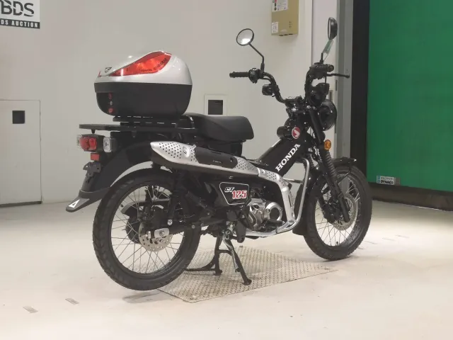 Honda CT125 Hunter Cub, чёрный, фото 5