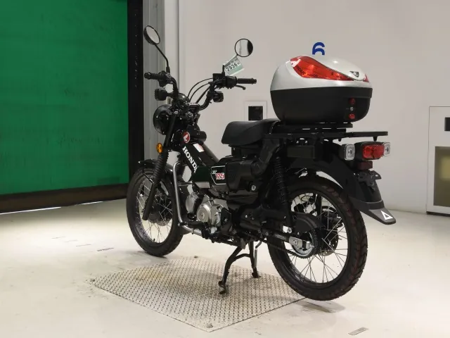 Honda CT125 Hunter Cub, чёрный, фото 6