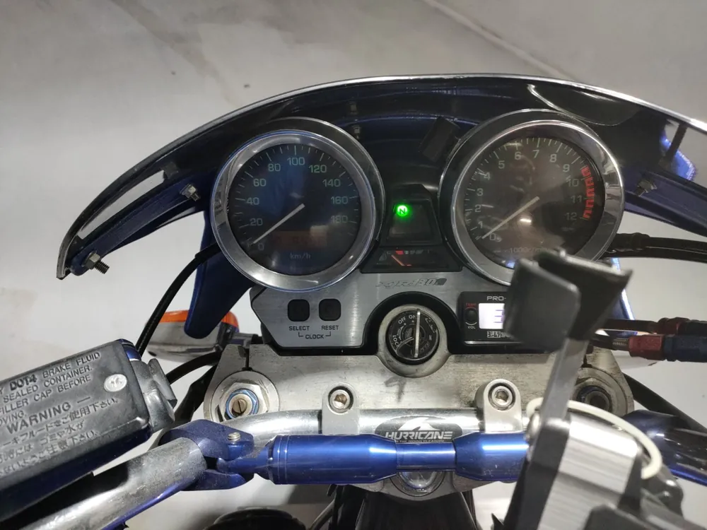 Yamaha XJR1300 1999, синий, фото 5