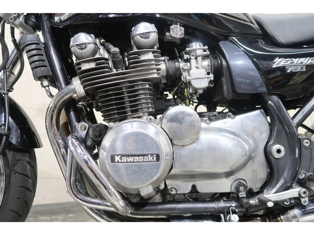 Kawasaki Zephyr750RS 2025, black/gray, фото 13