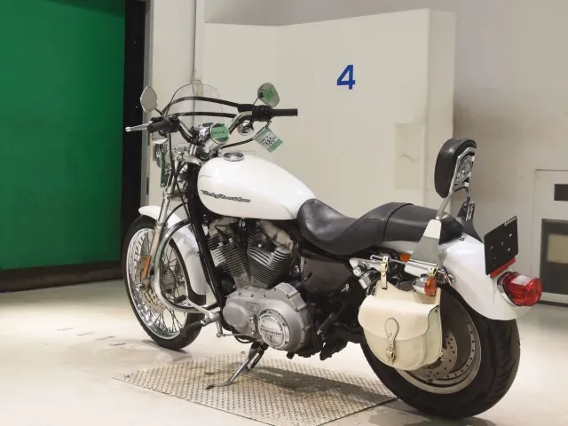 Harley-Davidson XL883C 2004, белый, фото 6