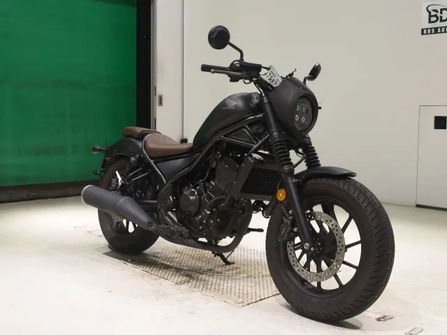 Honda Rebel 250, matt gun, фото 3