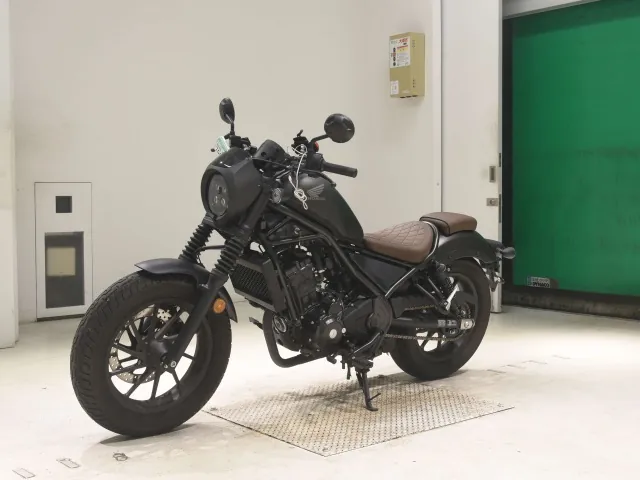 Honda Rebel 250, matt gun, фото 4