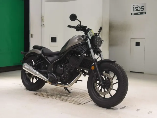 Honda Rebel 250, matt gun, фото 3