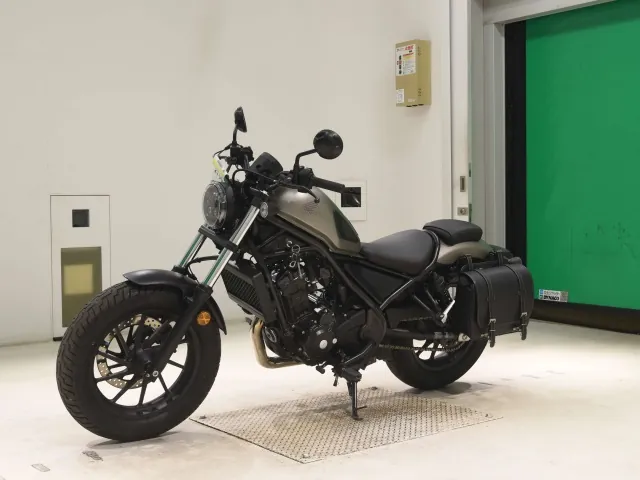 Honda Rebel 250, matt gun, фото 4