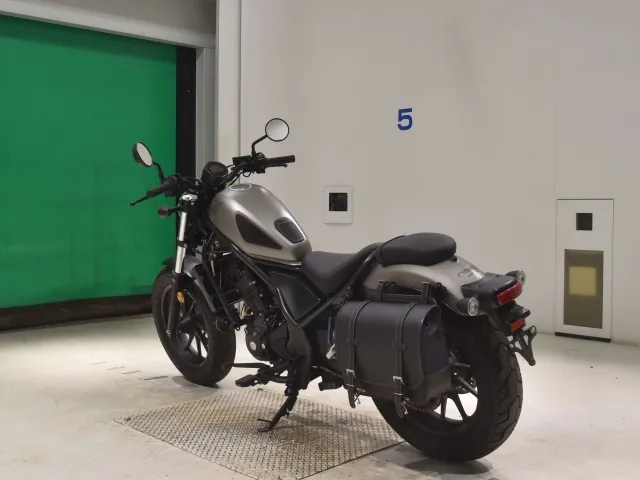 Honda Rebel 250, matt gun, фото 6
