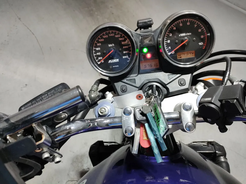 Honda CB1300 2003, синий, фото 5