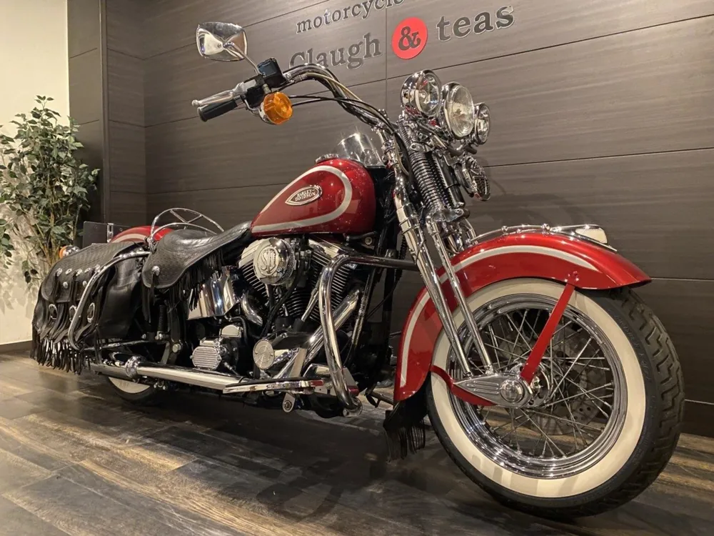 Harley-Davidson FLSTS1450 1999, красный, фото 2