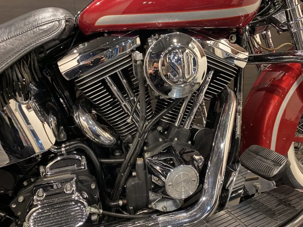 Harley-Davidson FLSTS1450 1999, красный, фото 4