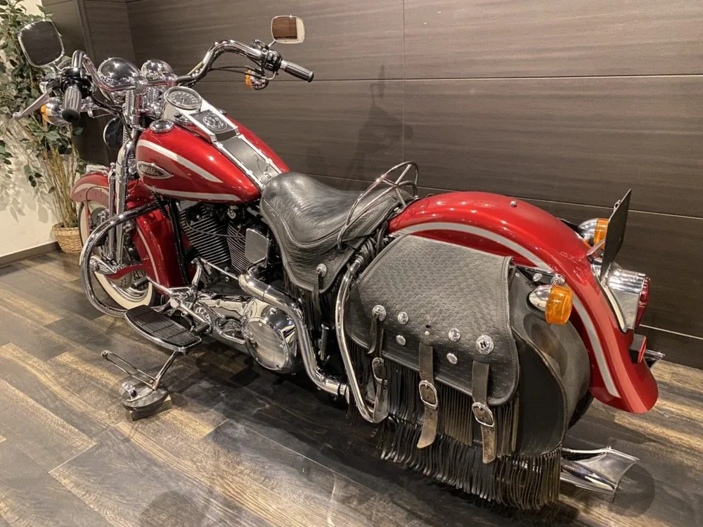 Harley-Davidson FLSTS1450 1999, красный, фото 9