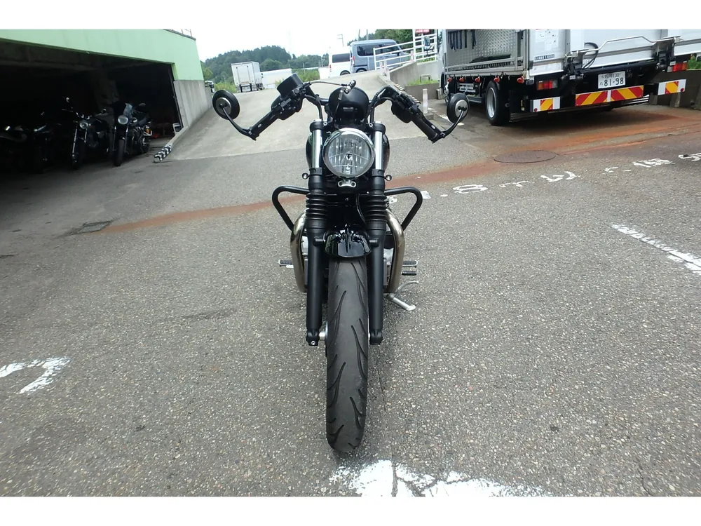 Triumph Bonneville Bo Bar 2017, чёрный, фото 2