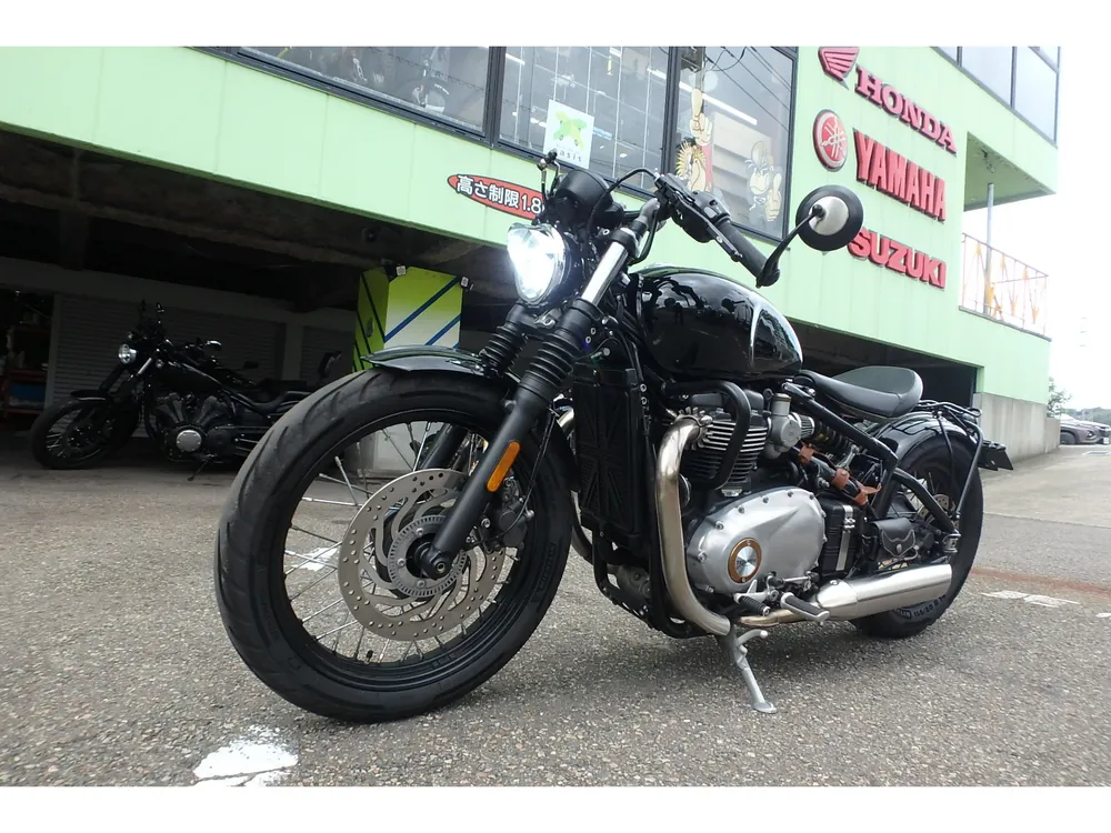 Triumph Bonneville Bo Bar 2017, чёрный, фото 16