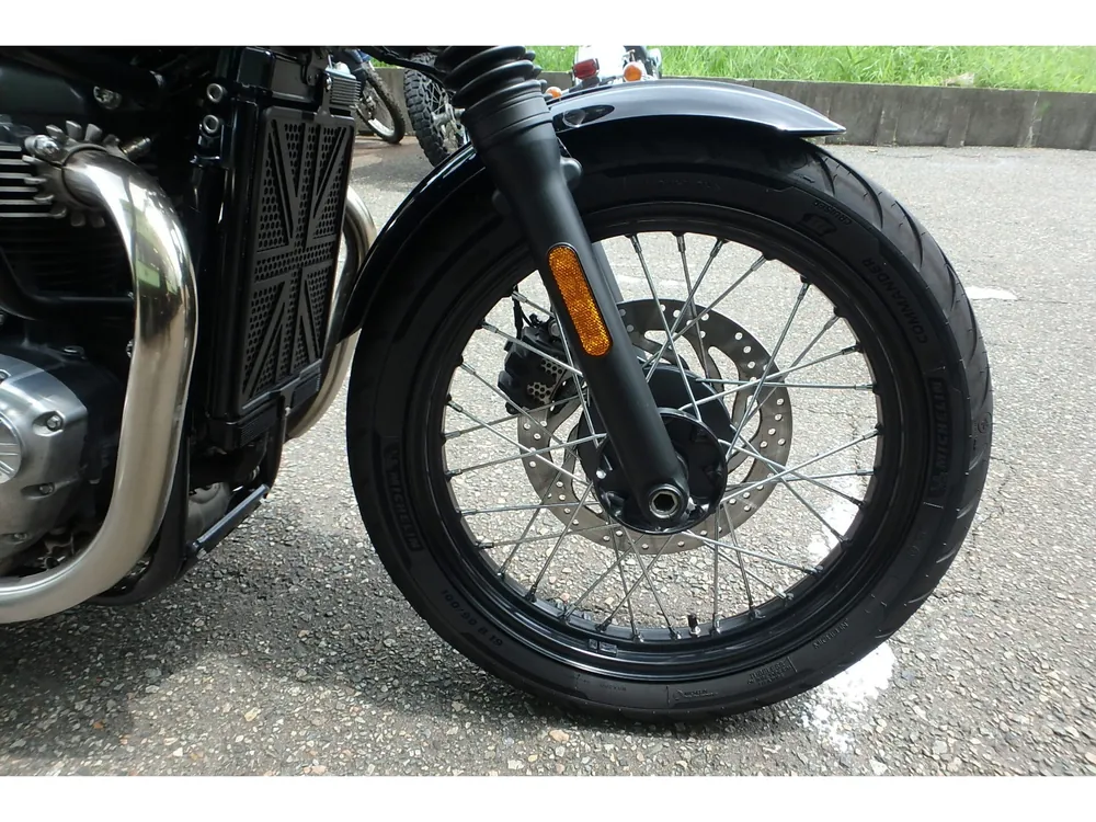 Triumph Bonneville Bo Bar 2017, чёрный, фото 4