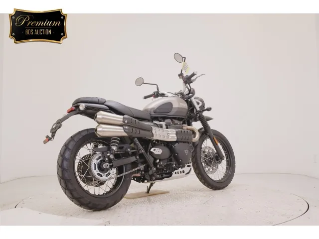 Triumph Street Scrambler 2021, matt gun, фото 5