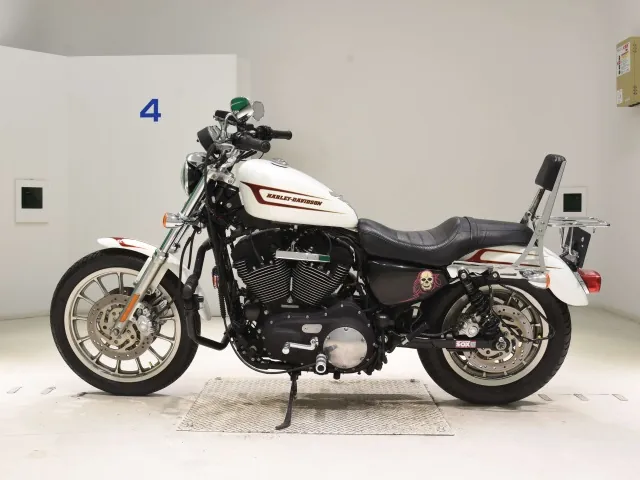Harley-Davidson XL1200R-I 2007, white | red, фото 2
