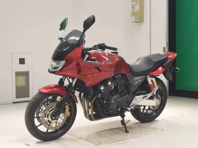 Honda CB400SB 2014, красный, фото 4