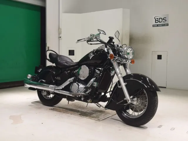 Kawasaki Vulcan 400 Drifter 2002, чёрный, фото 3
