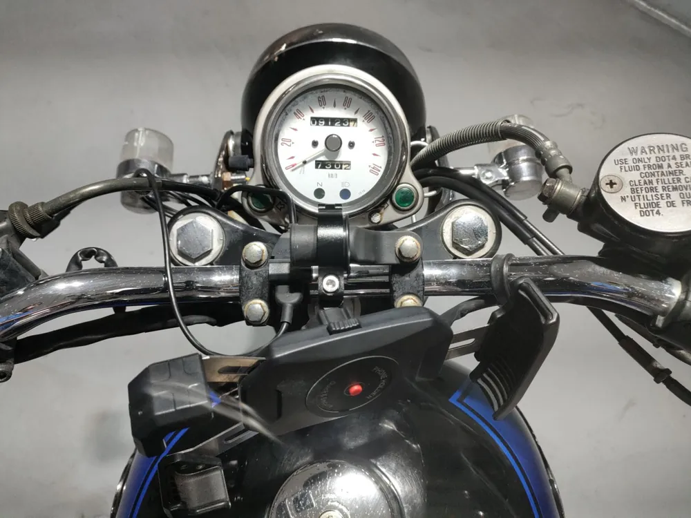 Kawasaki Estrella, синий, фото 5