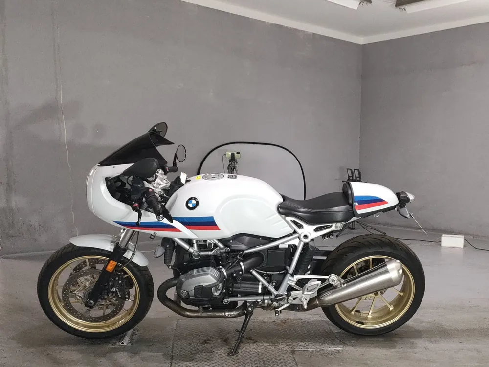 BMW R nineT Racer 2018, белый, фото 2