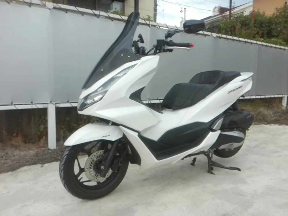 Honda PCX 2023, белый, фото 4