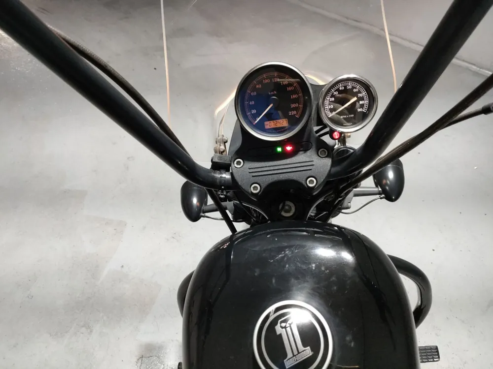 Harley-Davidson XL1200N Sportster 2010, чёрный, фото 5