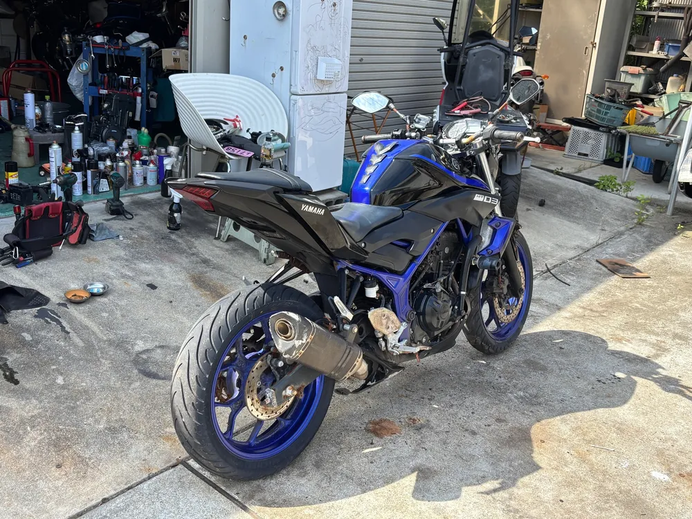 Yamaha MT-03 2018, синий, фото 3